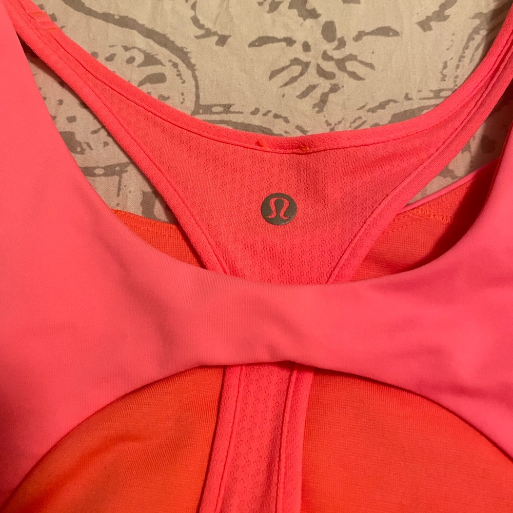 lululemon athletica Pink Sports Bra